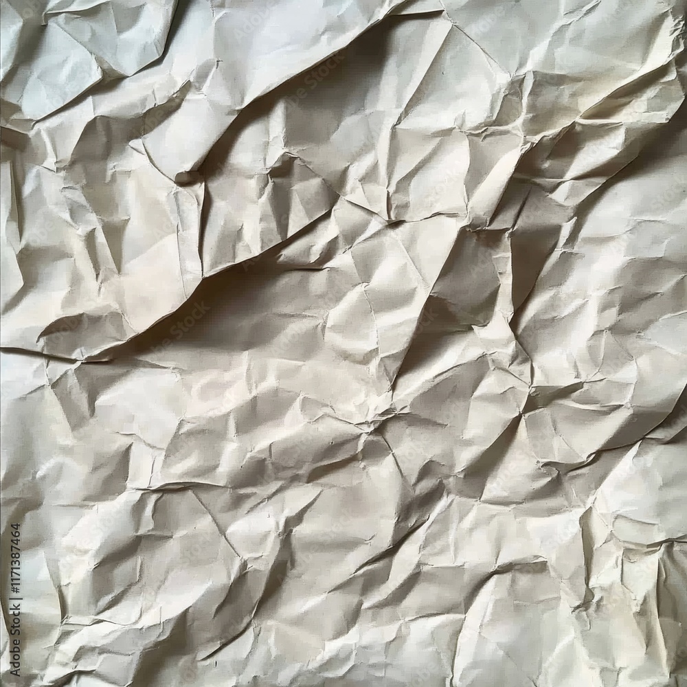 Poster crumpled paper texture pattern background