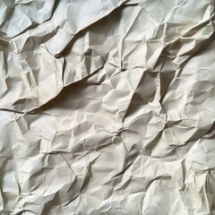 Fototapeta premium Crumpled paper texture pattern background