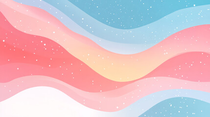 Soft watercolor background with a blend of pastel colors, Multicolored pastel abstract background. Gentle tones paper texture. Light gradient. 
