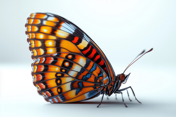butterfly on white background