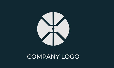 Abstract Logo Design with Elegance and Innovation
