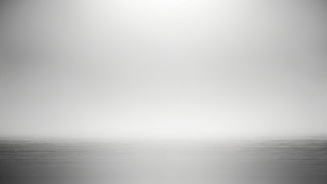 Gradient white monochrome background transitions smoothly from light to dark shades, creating subtle, harmonious blending effect. Abstract dark background with contrasting hues, adding depth and intri