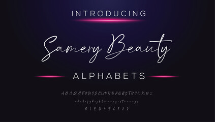Thin serif font in modern style, this typeface has a big set of ligatures and alternates and can be used for logos