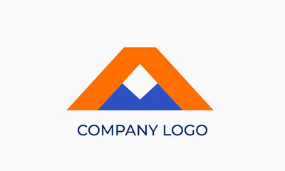 Fototapeta premium Abstract Logo Design with Geometric Patterns 