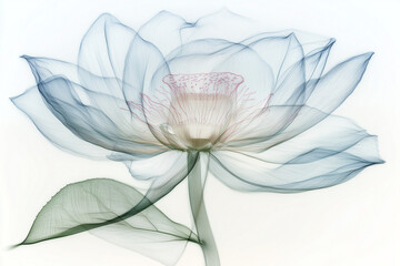 lotus flower on white