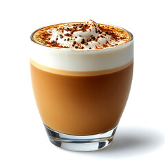 Coffee with Whipped Cream and Chocolate Sprinkles