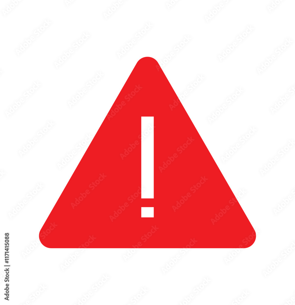 Poster exclamation marks. caution alarm set, danger signs. attention symbols. warning and attention icons. 
