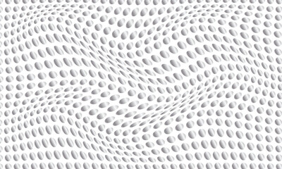 abstract silver gradient dot wave pattern suitable for background.