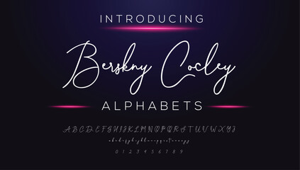 Thin serif font in modern style, this typeface has a big set of ligatures and alternates and can be used for logos