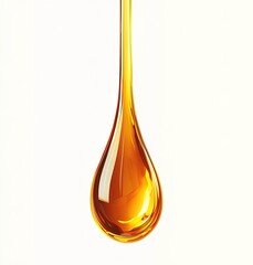 Golden Liquid Drop - Perfect for Beauty, Skincare, and Health Product Marketing