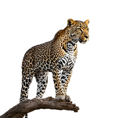 Obraz premium leopard in front of a background