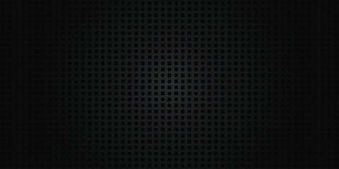 Print Black lighting background with vertical stripes. Vector abstract background, Carbon fiber background, Dark pixels texture futuristic.