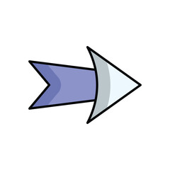 Arrow Right vector icon
