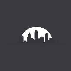 St louis missouri skyline in red skyline silhouette 