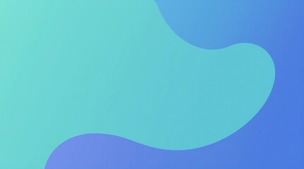 Modern flat design image featuring a flat background of blues greens and purples using simple two dimensional shapes creating a minimalistic and visually appealing design