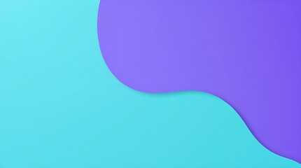 Modern flat design image featuring a flat background of blues greens and purples using simple two dimensional shapes creating a minimalistic and visually appealing design