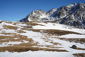 winter mountain landscape