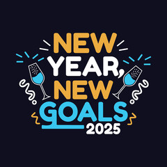 Happy New Year  T shirt Design, Print Item