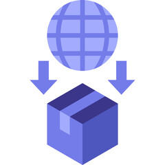 Obraz premium Import Icon