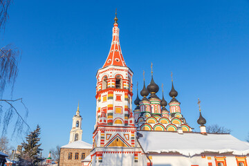 Fototapeta premium Lazarevskaya church. Suzdal city, Vladimir region, Russia