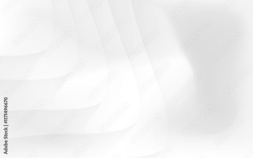 Poster white abstract background subtle curves curve gradient light