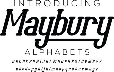 Classic typography serif font. Uppercase, lowercase, ligatures, ampersand, alternate, and number. Vector illustration word. Lettering Minimal Fashion Designs Romance Elegant.