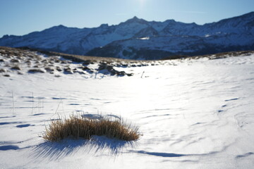 winter mountain landscape