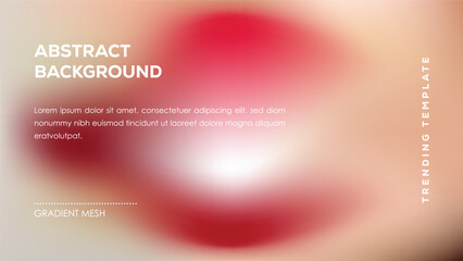 Fototapeta premium Abstract Background Gradient Mesh Trending Template Design