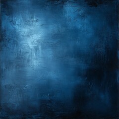 Naklejka premium Grunge textured wall background in vintage style with dark blue
