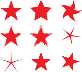 Stars Clipart, Stars Vectors, Stars Bundle, Stars Illustration Pack, Stars Design Vector