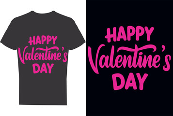 happy valentine's day t shirt design