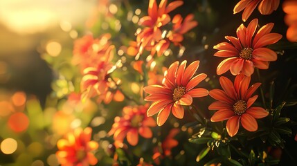 Vibrant Autumn Floral Arrangement Featuring Colorful Blooms in a Soft Natural Light Setting