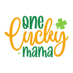 Fototapeta premium St. Patrick's Saying SVG Design