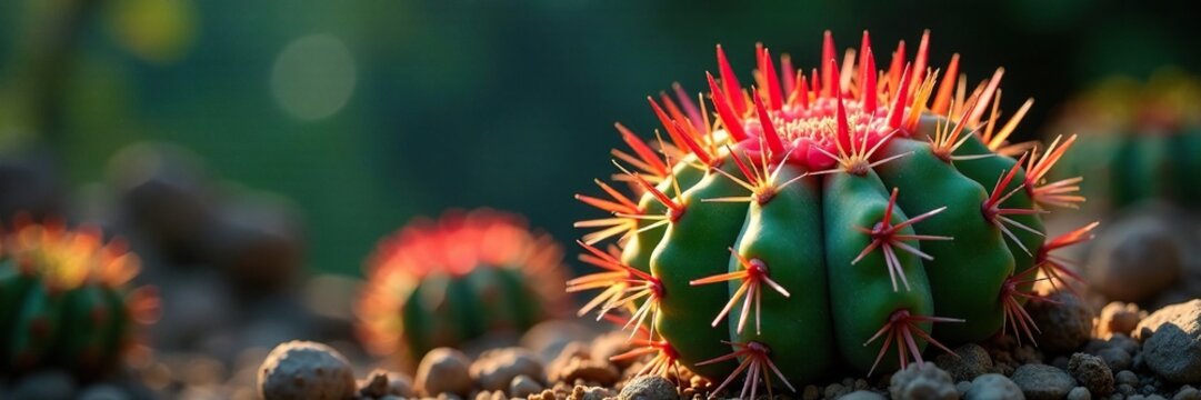 Tephrocactus Articulatus with sharp spines and waxy stem, flora, spine, tephrocactus