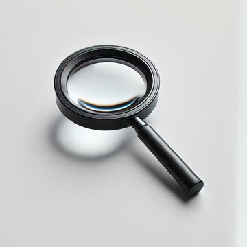 PNG,Magnifying glass, isolated on white background