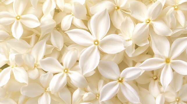 view of stephanotis flowers in a mixed bouquet, showcasing the delicate petals and pure white color. | Stephanotis 