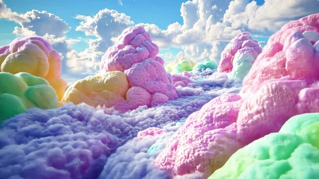 colorful cloud