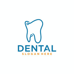 Dental care logo. Collection of dental logos for various purposes.