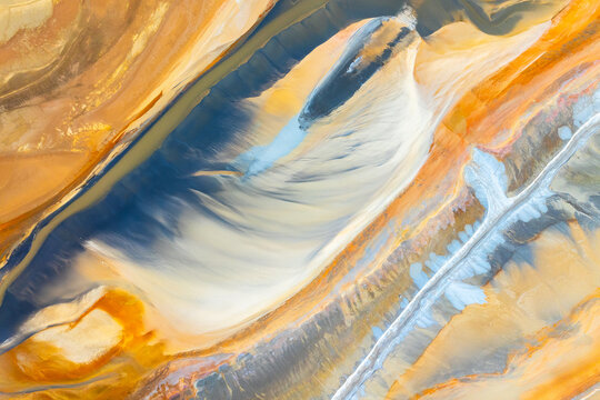 Multicolor abstract textures showcasing vibrant fluid patterns