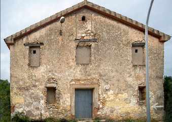 Casa abandonada en Catí, Castellón, Alto Mijares, Maestrazgo, España