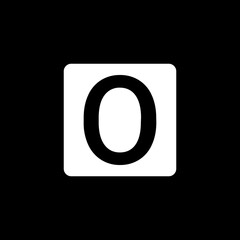 Letter O