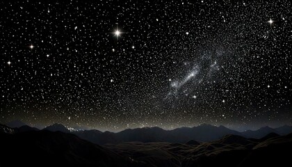 Generated image : nuit étoilée