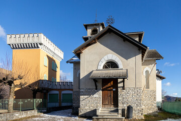 The Church of Santa Maria Assunta on Monte Bre, Lugano, Switzerland