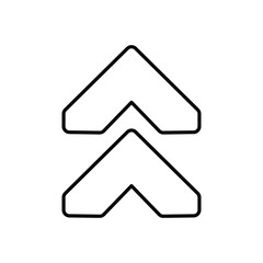 Arrow Up vector icon