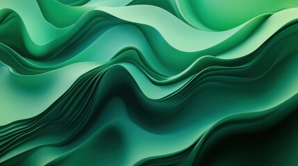 Ideal for a digital design project, green gradient background with a textured grain