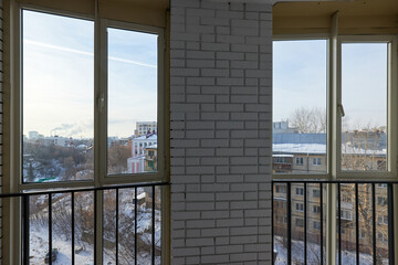 Fototapeta premium window in the city