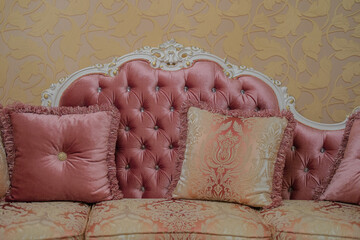 Avant-garde pink luxury armchair