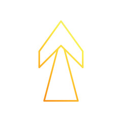 Arrow Up vector icon