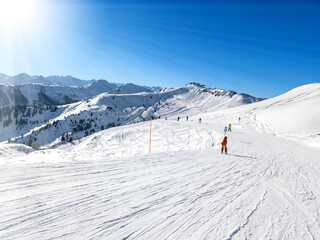 Kitzbuhel, ski resort in Austrian Alps