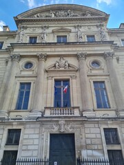 Façade de la Cour de Cassation à Paris - France